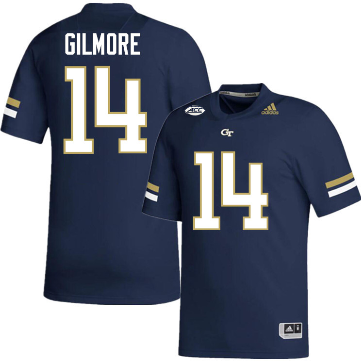 Jy Gilmore Georgia Tech Jerseys,Georgia Tech Yellow Jackets College Football Uniforms-Navy